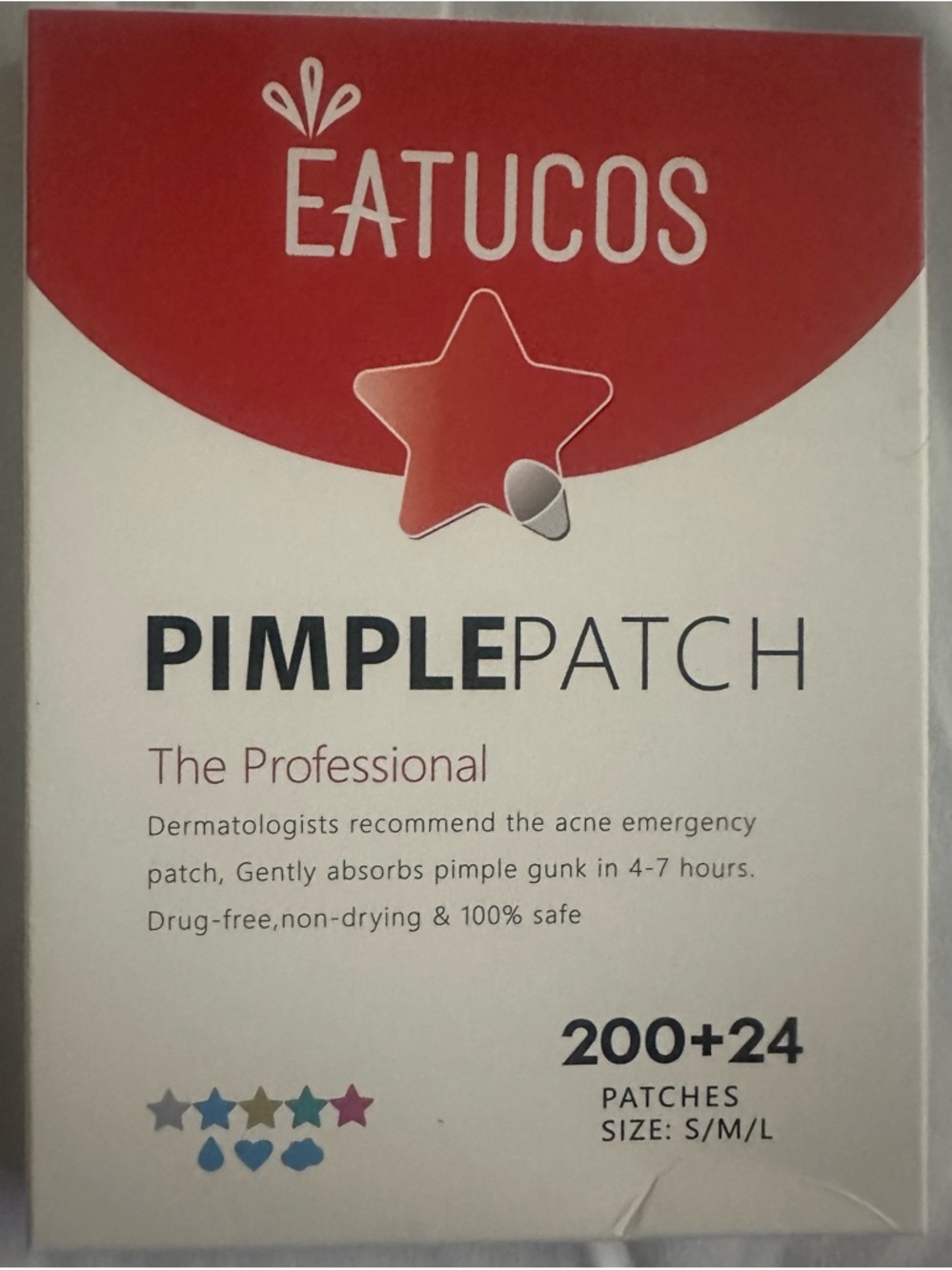 Qustere Pimple Acne Patch Professional Colorful Hydrocolloid brand new
